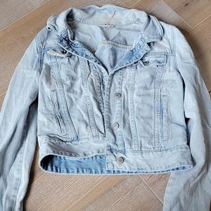 Free people jean jacket small womens